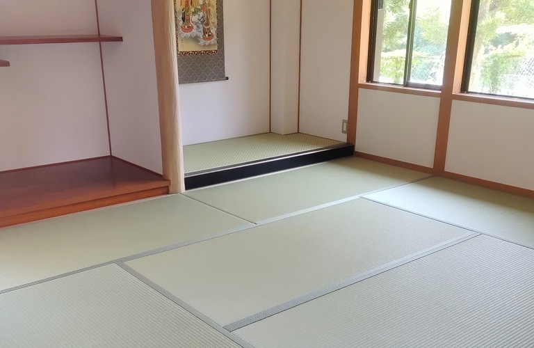 心地よい畳で毎日を癒やす